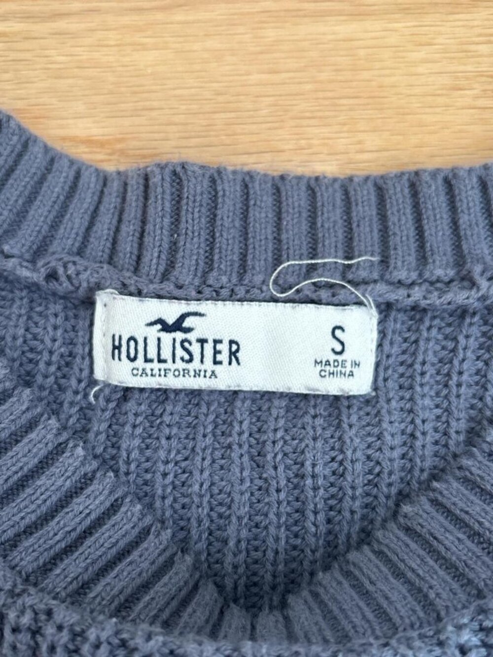 Hollister Co. Women's Blue and Navy Jumper
